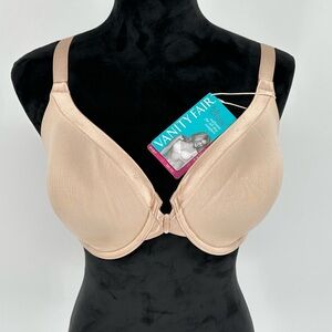 Vanity Fair Body Caress Full Coverage Bra Sz 36DD Beige Style 75335 NWT P6